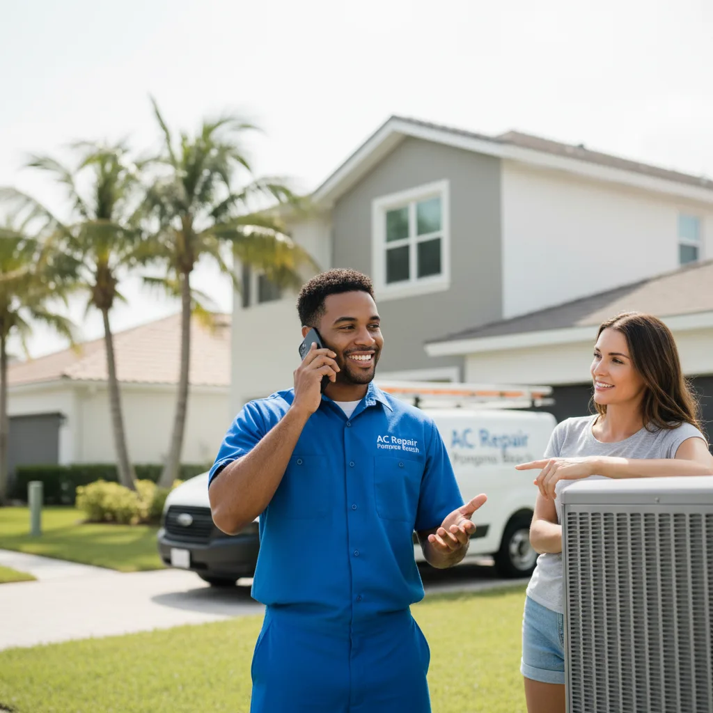 AC Repair Pompano Beach customer support in Greenvale